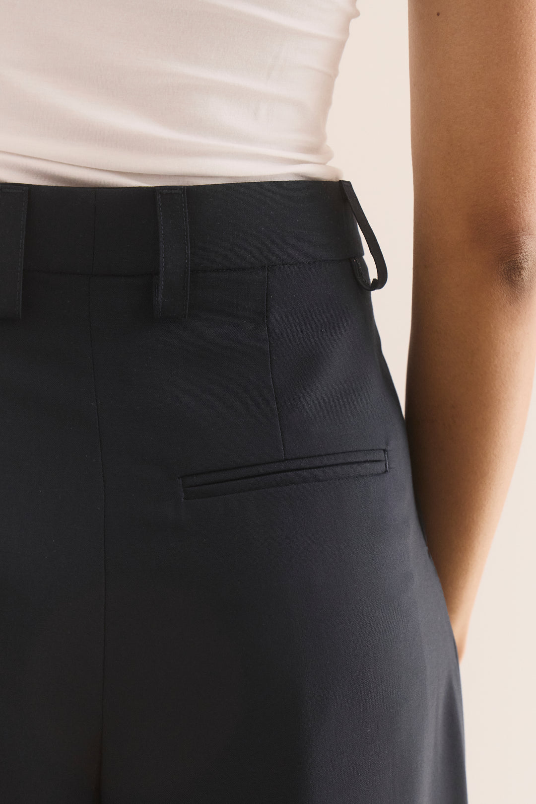 WIDE TROUSERS - MIDNIGHT